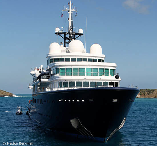 Le Grand Bleu yacht | 112.8m Bremer Vulkan 2000